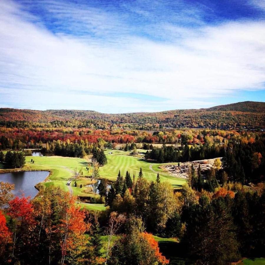 Le Sommet Du Golf Avec Spa Villa Saint Jean De Matha Bagian luar foto