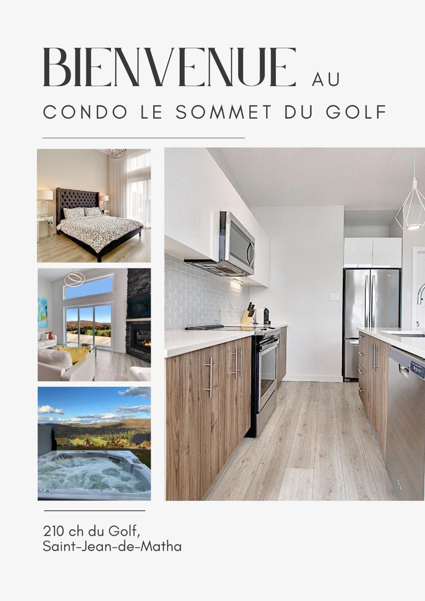 Le Sommet Du Golf Avec Spa Villa Saint Jean De Matha Bagian luar foto